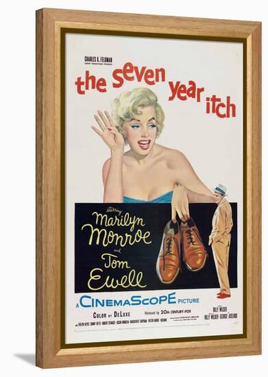 The Seven Year Itch, 1955, Directed by Billy Wilder-null-Framed Premier Image Canvas