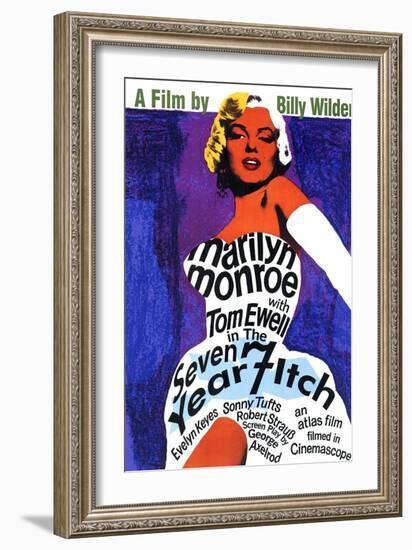 The Seven Year Itch, 1955--Framed Art Print