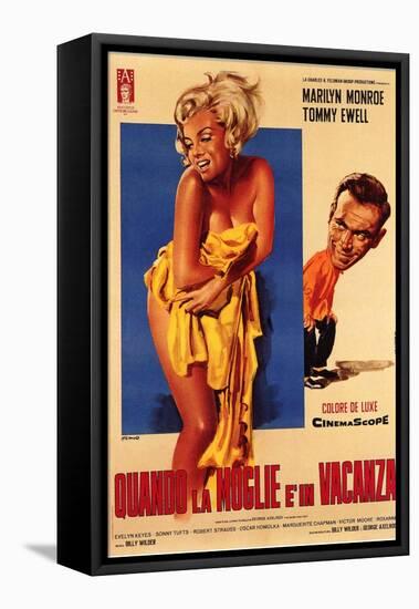 The Seven Year Itch, 1955-null-Framed Stretched Canvas