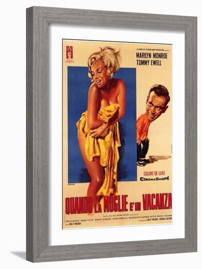 The Seven Year Itch, 1955-null-Framed Art Print