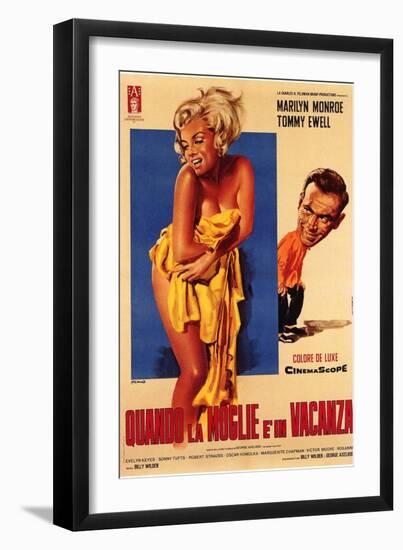 The Seven Year Itch, 1955-null-Framed Art Print