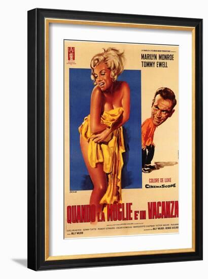 The Seven Year Itch, 1955-null-Framed Art Print