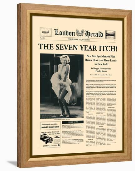 The Seven Year Itch-The Vintage Collection-Framed Stretched Canvas
