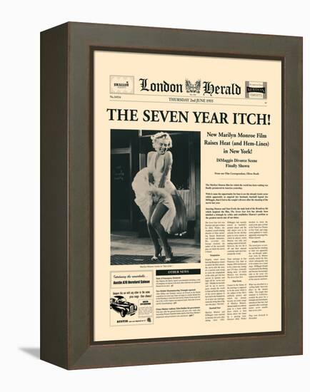 The Seven Year Itch-The Vintage Collection-Framed Stretched Canvas