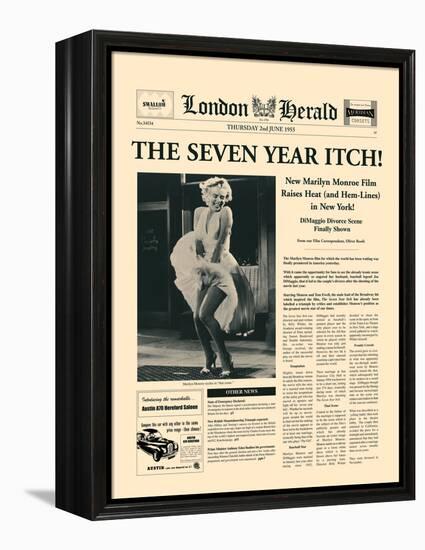 The Seven Year Itch-The Vintage Collection-Framed Stretched Canvas