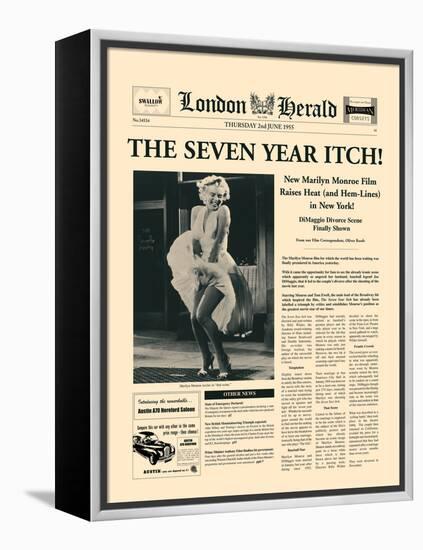 The Seven Year Itch-The Vintage Collection-Framed Stretched Canvas