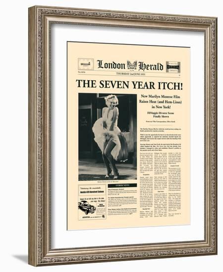 The Seven Year Itch-The Vintage Collection-Framed Art Print