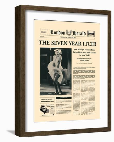 The Seven Year Itch-The Vintage Collection-Framed Art Print