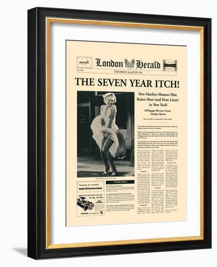 The Seven Year Itch-The Vintage Collection-Framed Art Print