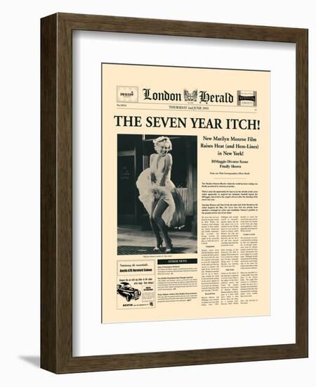 The Seven Year Itch-The Vintage Collection-Framed Art Print