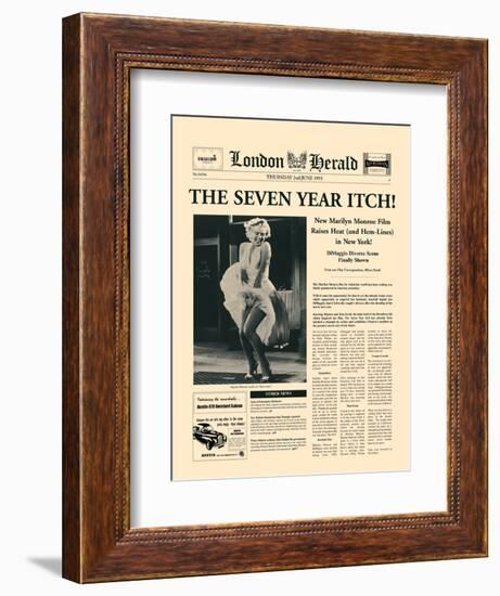 The Seven Year Itch-The Vintage Collection-Framed Art Print