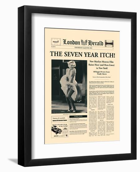 The Seven Year Itch-The Vintage Collection-Framed Art Print