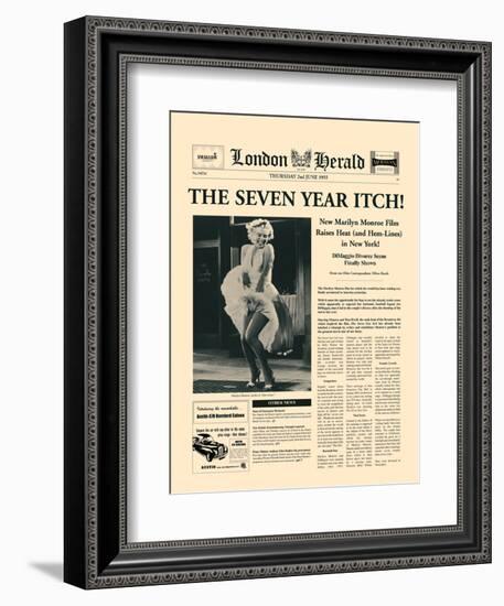 The Seven Year Itch-The Vintage Collection-Framed Art Print