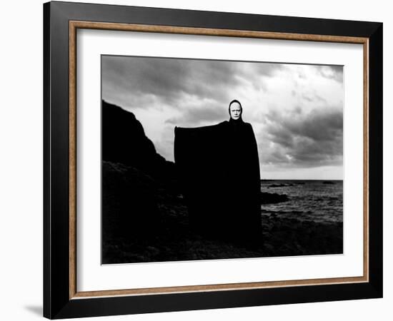 The Seventh Seal, Bengt Ekerot, 1957-null-Framed Photo