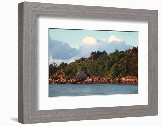 The Seychelles, La Digue, Pointe Cap Barbi-Catharina Lux-Framed Photographic Print