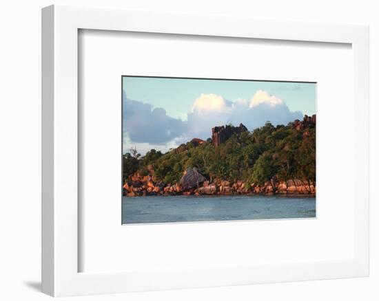 The Seychelles, La Digue, Pointe Cap Barbi-Catharina Lux-Framed Photographic Print