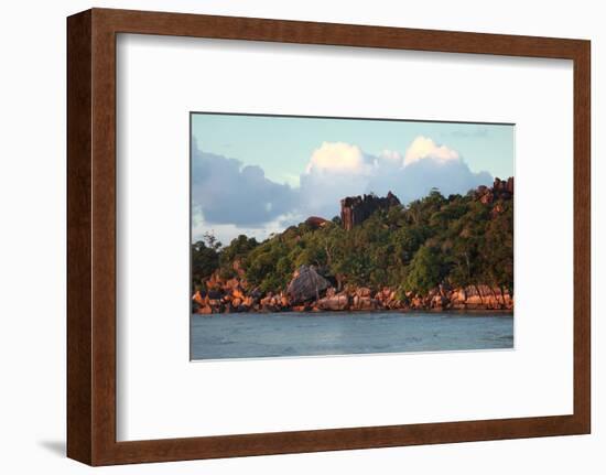 The Seychelles, La Digue, Pointe Cap Barbi-Catharina Lux-Framed Photographic Print