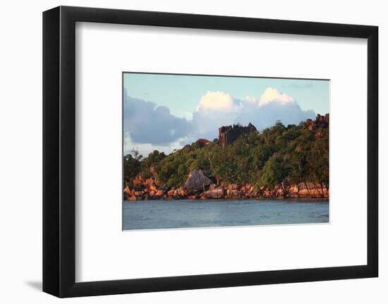 The Seychelles, La Digue, Pointe Cap Barbi-Catharina Lux-Framed Photographic Print