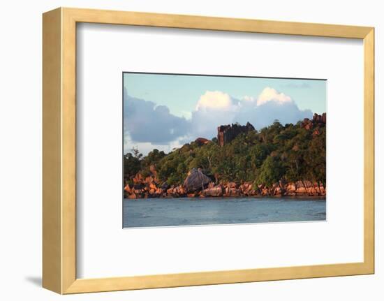 The Seychelles, La Digue, Pointe Cap Barbi-Catharina Lux-Framed Photographic Print