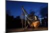 The Seychelles, La Digue, Union Estate, Old Shipyard, Pirate Ship, Evening-Catharina Lux-Mounted Photographic Print