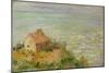 The Shack of the Customs Officials, Afternoon; 1882-Claude Monet-Mounted Giclee Print