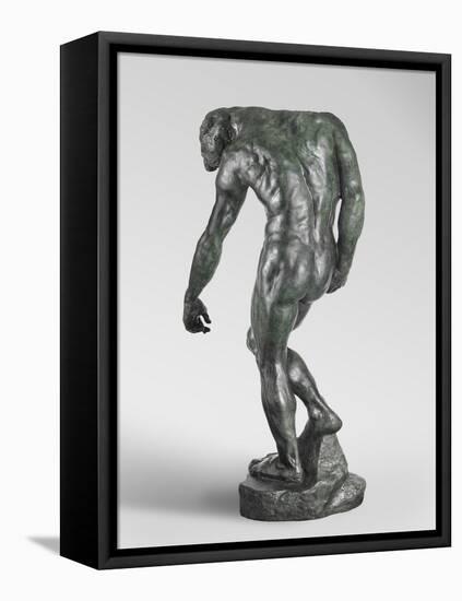 The Shade, Modeled 1881-86, Cast 1923 (Bronze)-Auguste Rodin-Framed Premier Image Canvas