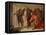 The Shade of Samuel Invoked by Saul, C. 1655-Bernardo Cavallino-Framed Premier Image Canvas