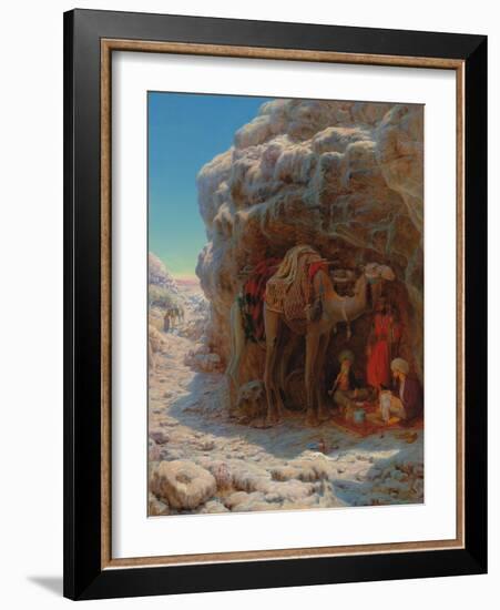 The Shadow of a Rock-William J. Webbe-Framed Giclee Print