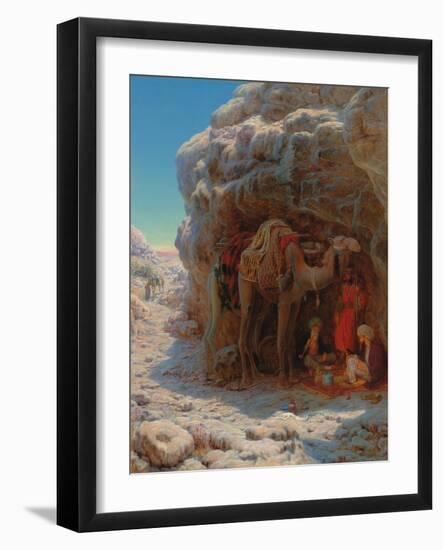 The Shadow of a Rock-William J. Webbe-Framed Giclee Print