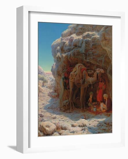 The Shadow of a Rock-William J. Webbe-Framed Giclee Print