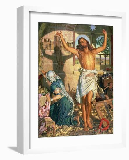 The Shadow of Death, 1870-73-William Holman Hunt-Framed Giclee Print