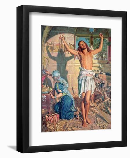 The Shadow of Death, 1870-73-William Holman Hunt-Framed Giclee Print