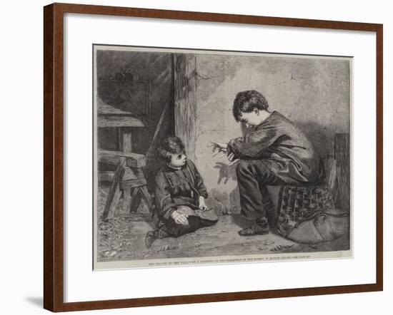 The Shadow on the Wall-null-Framed Giclee Print