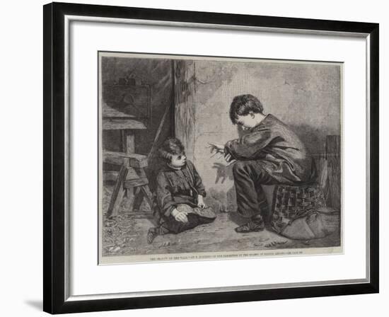 The Shadow on the Wall-null-Framed Giclee Print