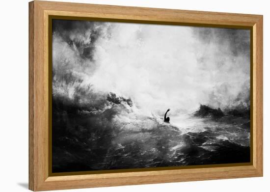 The Shadow Sea-Alex Cherry-Framed Stretched Canvas