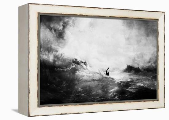 The Shadow Sea-Alex Cherry-Framed Stretched Canvas