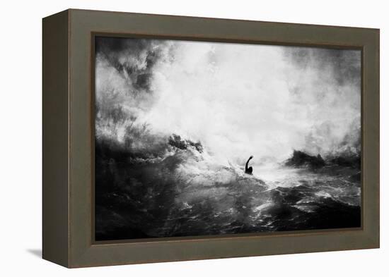 The Shadow Sea-Alex Cherry-Framed Stretched Canvas