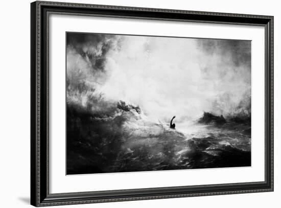 The Shadow Sea-Alex Cherry-Framed Art Print