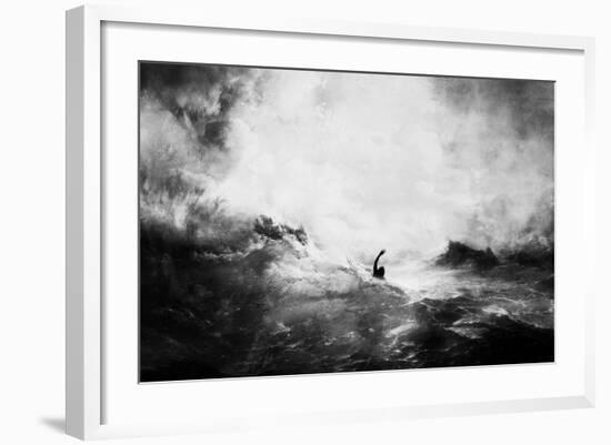 The Shadow Sea-Alex Cherry-Framed Art Print