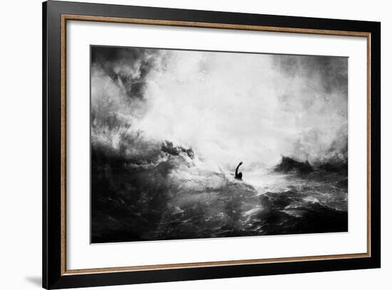 The Shadow Sea-Alex Cherry-Framed Art Print