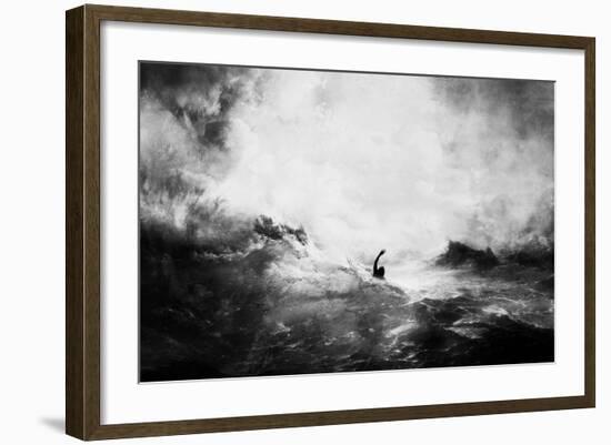 The Shadow Sea-Alex Cherry-Framed Art Print