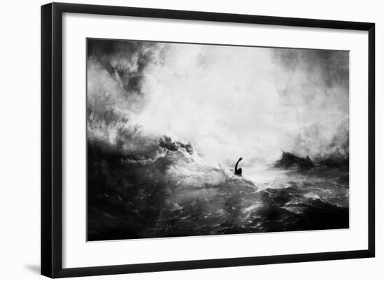 The Shadow Sea-Alex Cherry-Framed Art Print