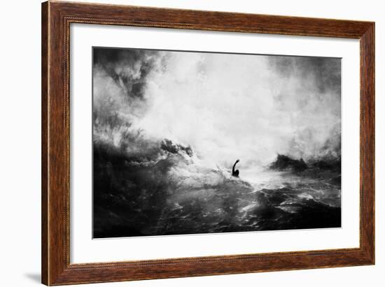 The Shadow Sea-Alex Cherry-Framed Art Print