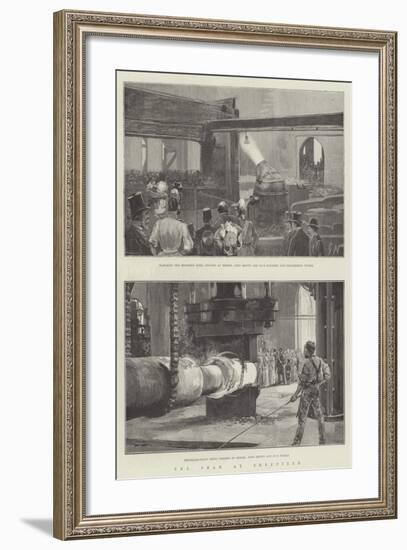 The Shah at Sheffield-Gabriel Nicolet-Framed Giclee Print