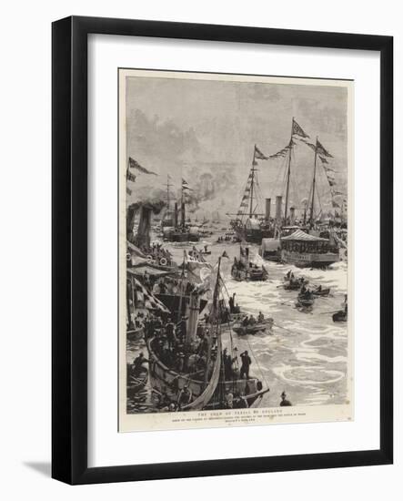 The Shah of Persia in England-William Lionel Wyllie-Framed Giclee Print