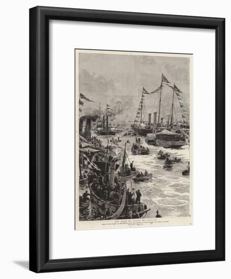 The Shah of Persia in England-William Lionel Wyllie-Framed Giclee Print