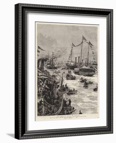 The Shah of Persia in England-William Lionel Wyllie-Framed Giclee Print