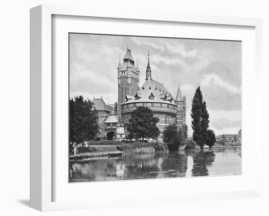 'The Shakespeare Memorial, Stratford-On-Avon', c1896-Harvey Barton-Framed Photographic Print