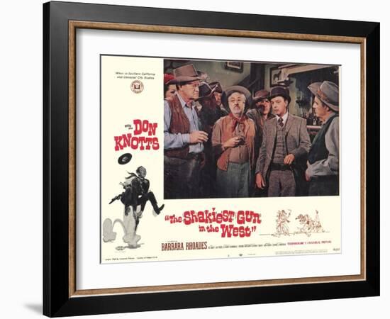 The Shakiest Gun in The West, 1968-null-Framed Art Print