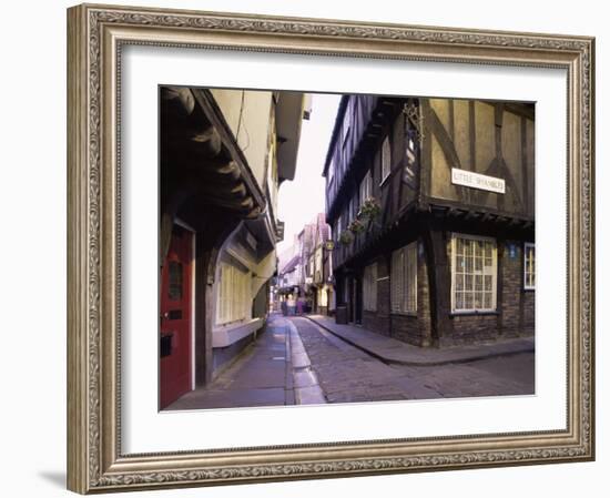 The Shambles, York, Yorkshire, England, United Kingdom-Adam Woolfitt-Framed Photographic Print